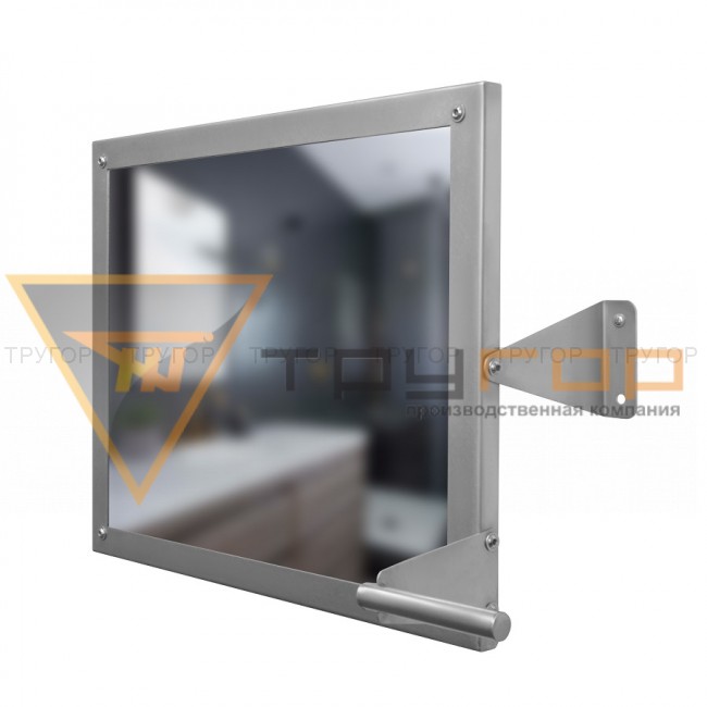 Зеркало с регулировкой наклона 600х400 металл Зеркало с регулировкой наклона 600х400 металл