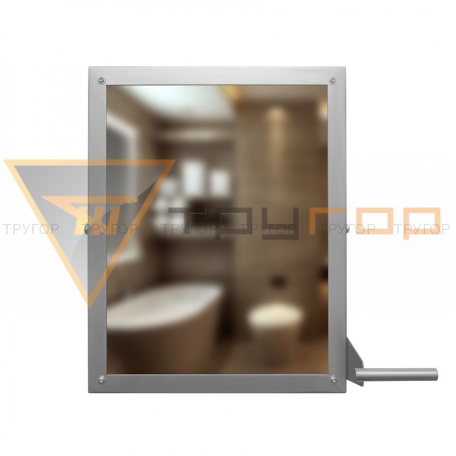 Зеркало с регулировкой наклона 600х400 металл Зеркало с регулировкой наклона 600х400 металл